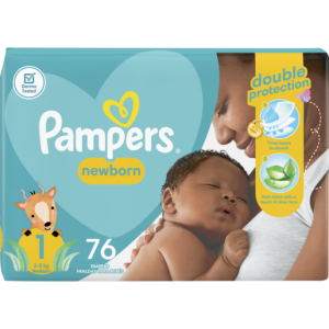PAMPERS N/B DISPOSABLE DIAPERS V/P 76EA