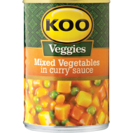 KOO MIXED VEGETABLE CURRY 420GR