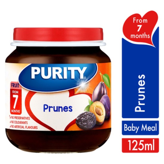 PURITY 2ND FOOD PRUNES 125ML