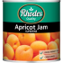 RHODES JAM SUPERFINE APRICOT 900GR