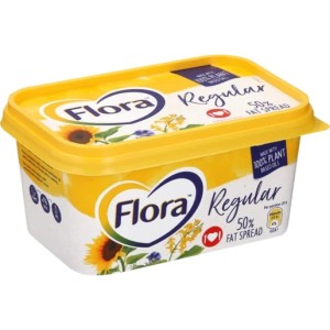 FLORA LGHT MED FAT SPREAD TUB 500GR