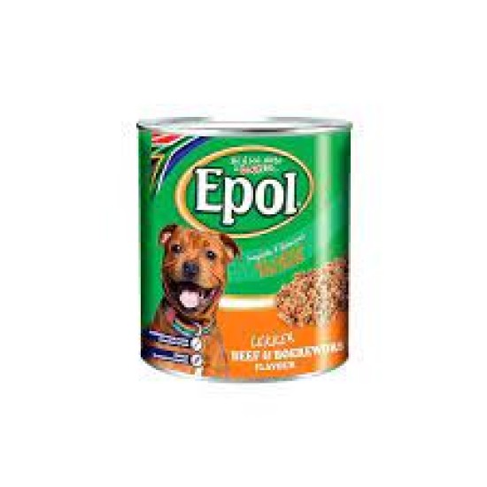 EPOL WET DOG BEEF&B/WORS 820GR