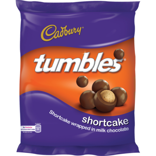 CADBURY TUMBLES SHORTCAKE 65GR