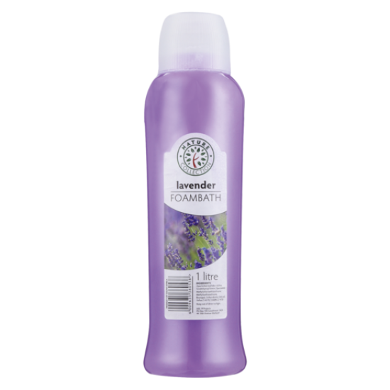 NATURE COLLECTN FOAM BATH LAVENDER 1L