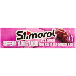 STIMOROL CHEWING GUM WILD CHERRY