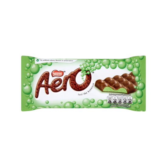 NESTLE AERO CHOCOLATE PEPPERMINT 85GR