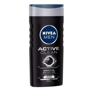 NIVEA SHOWER GEL ACTIVE CLEAN 250ML