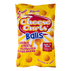 WILLARDS CHIPS CHS CURLS BALLS CHS 100GR