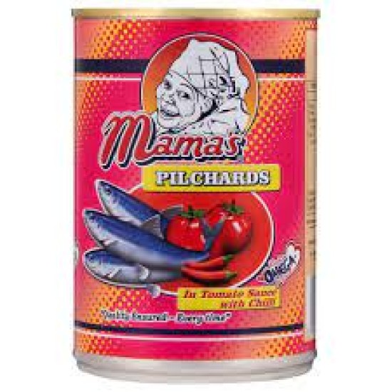 MAMA'S PILCHARDS TOM CHILLI 155GR