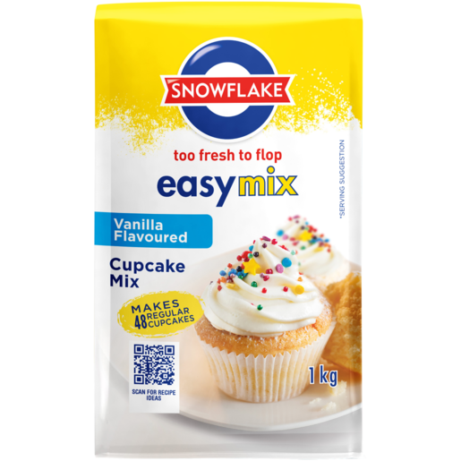 SNOWFLAKE EASY MIX CUPCAKE 1KG